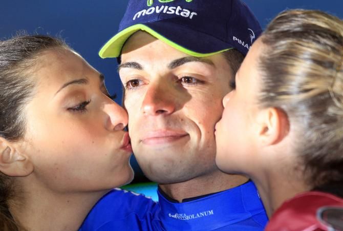 Giovanni Visconti (Movistar) is the new mountains classification leader