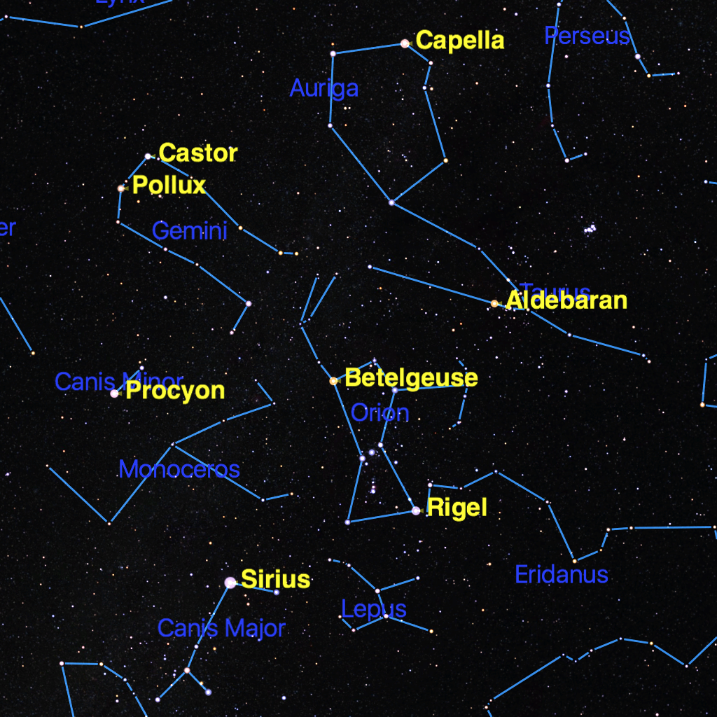Collection 103+ Images which constellation is known as the great hunter Completed