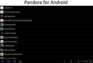 Pandora for Android