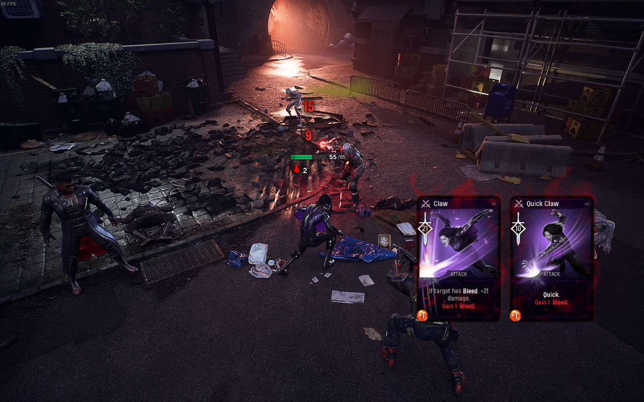 battle arena showing blade and morbiius