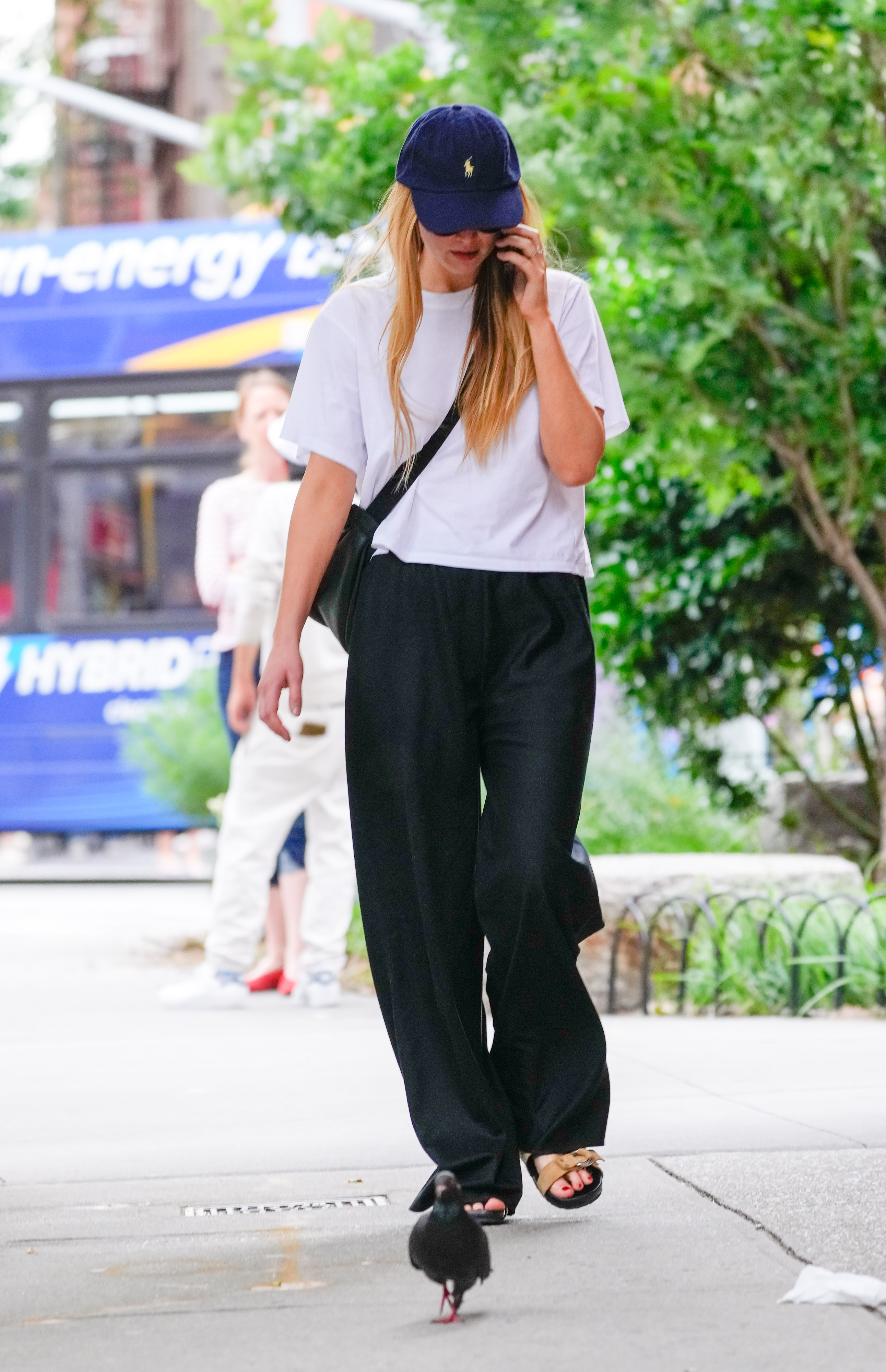 Jennifer Lawrence wearing The Row Gala Pants