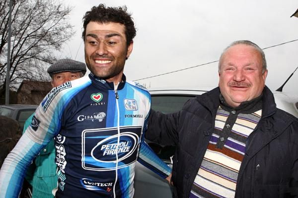 A big smile for race winner Alessandro Mazzi (Petroli Firenze)