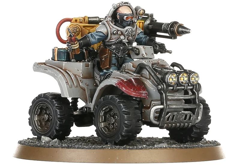 A Wolfquad miniature