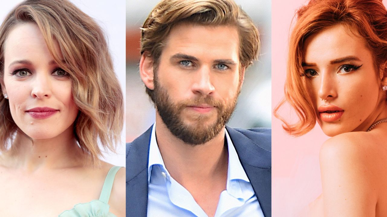 Rachel McAdams, Liam Hemsworth, and Bella Thorne