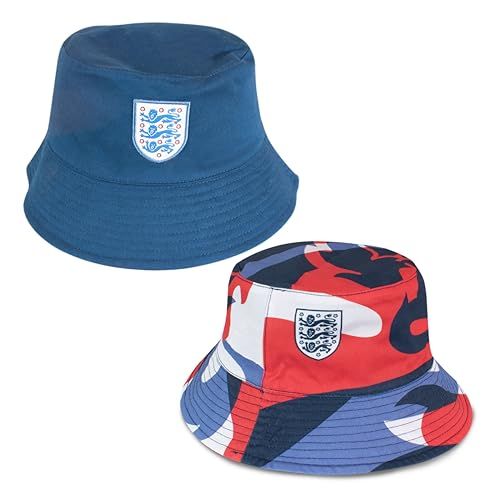 Officially Licensed England FA Bucket Hat - reversible