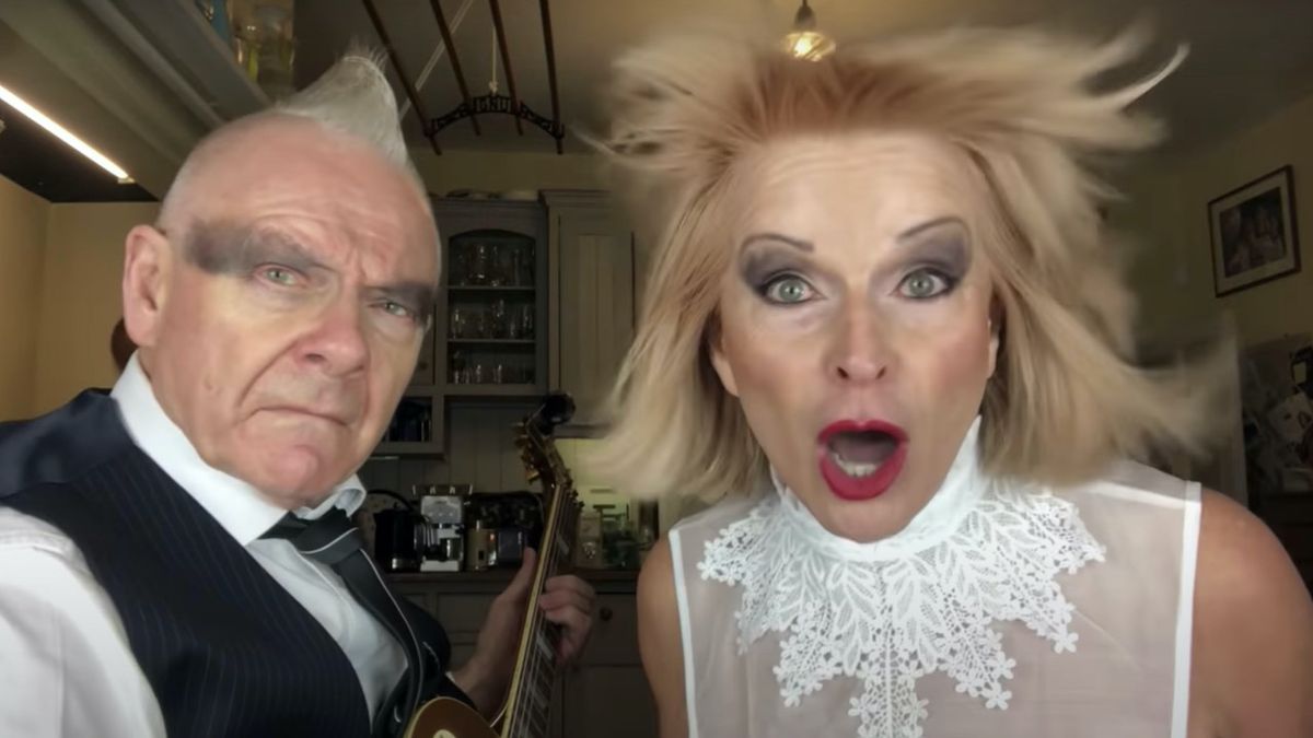 ‘This is a version of Teenage Kicks you wont forget!’ Toyah and Robert Fripp are back back back