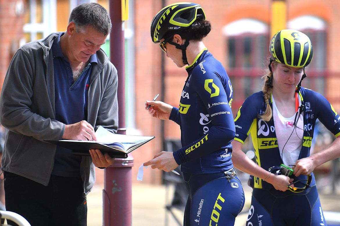 There were plenty of fans about hunting for autographs
