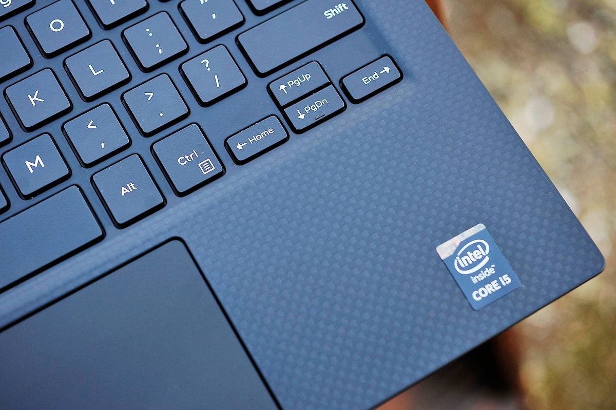Dell XPS 13 Intel logo