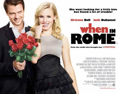 Kristen Bell and Josh Duhamel - When in Rome - Celebrity - Marie Claire