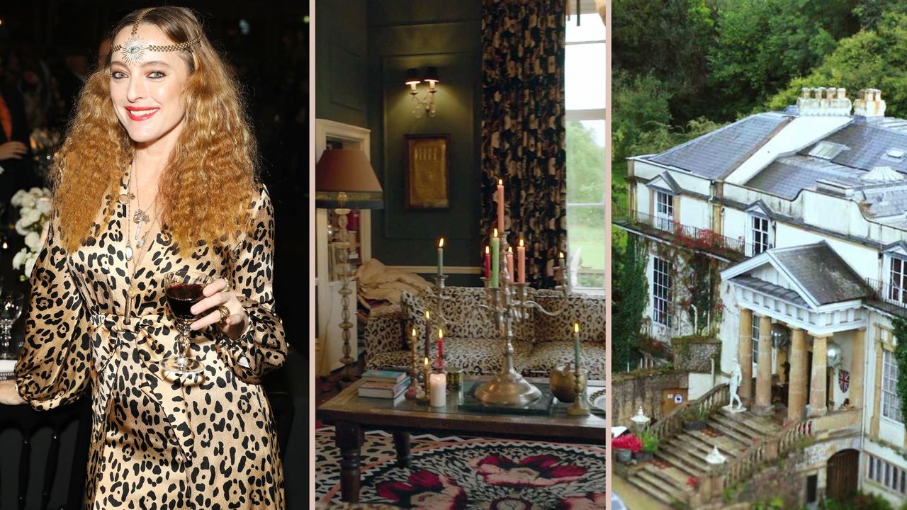 Alice Temperley compilation with interior and exterior of Alice Temperley&#039;s house