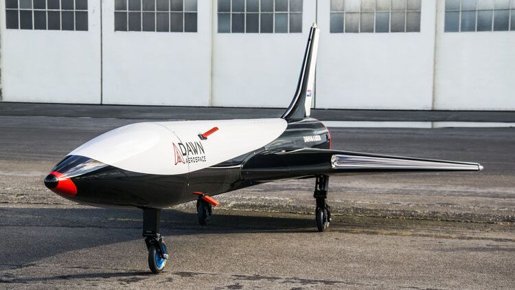 Dawn Aerospace's Mk-II Aurora space plane.