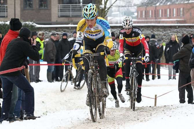 Tom Meeusen (Telenet Fidea) leads Vantornout in Zonnebeke