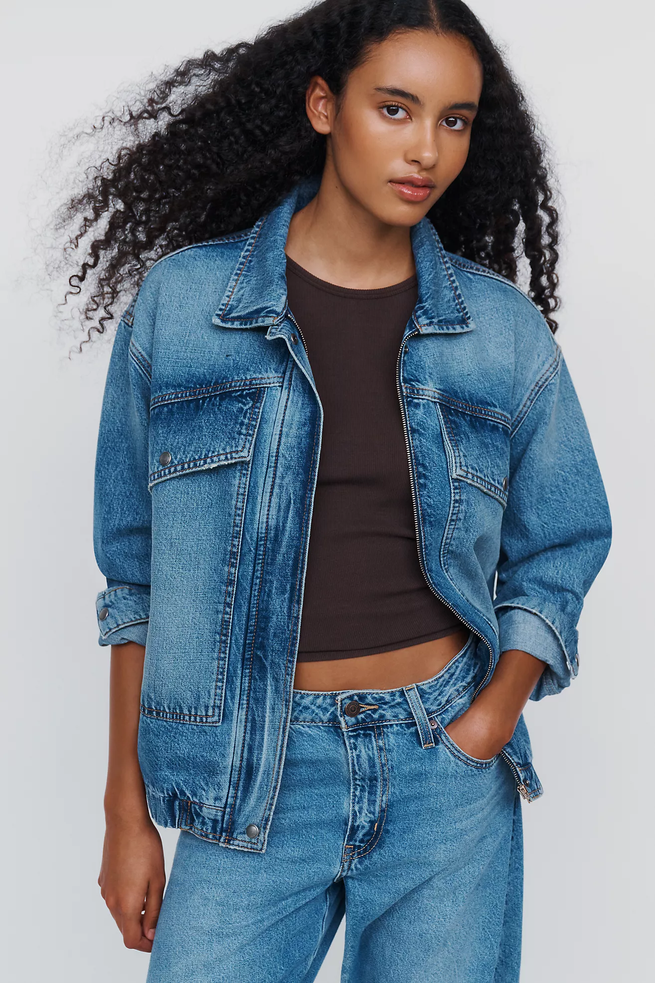 Pilcro 100% Cotton Denim Jacket