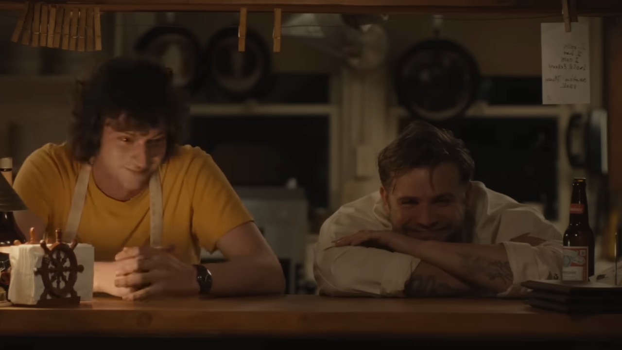Anthony with another chef.
