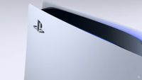 PS5 Pro: logo vasemmassa yl&auml;kulmassa