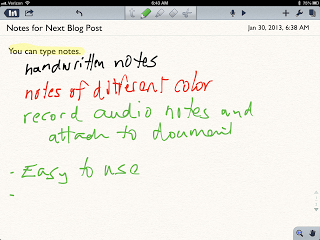 From the Principal&#039;s Office: Notability - Simple and Easy Way to Take Handwritten Notes on the iPad