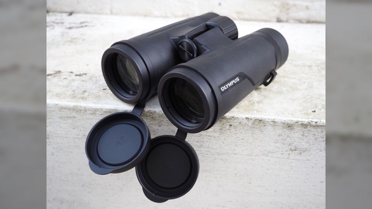 Olympus 8x42 Pro binoculars close up
