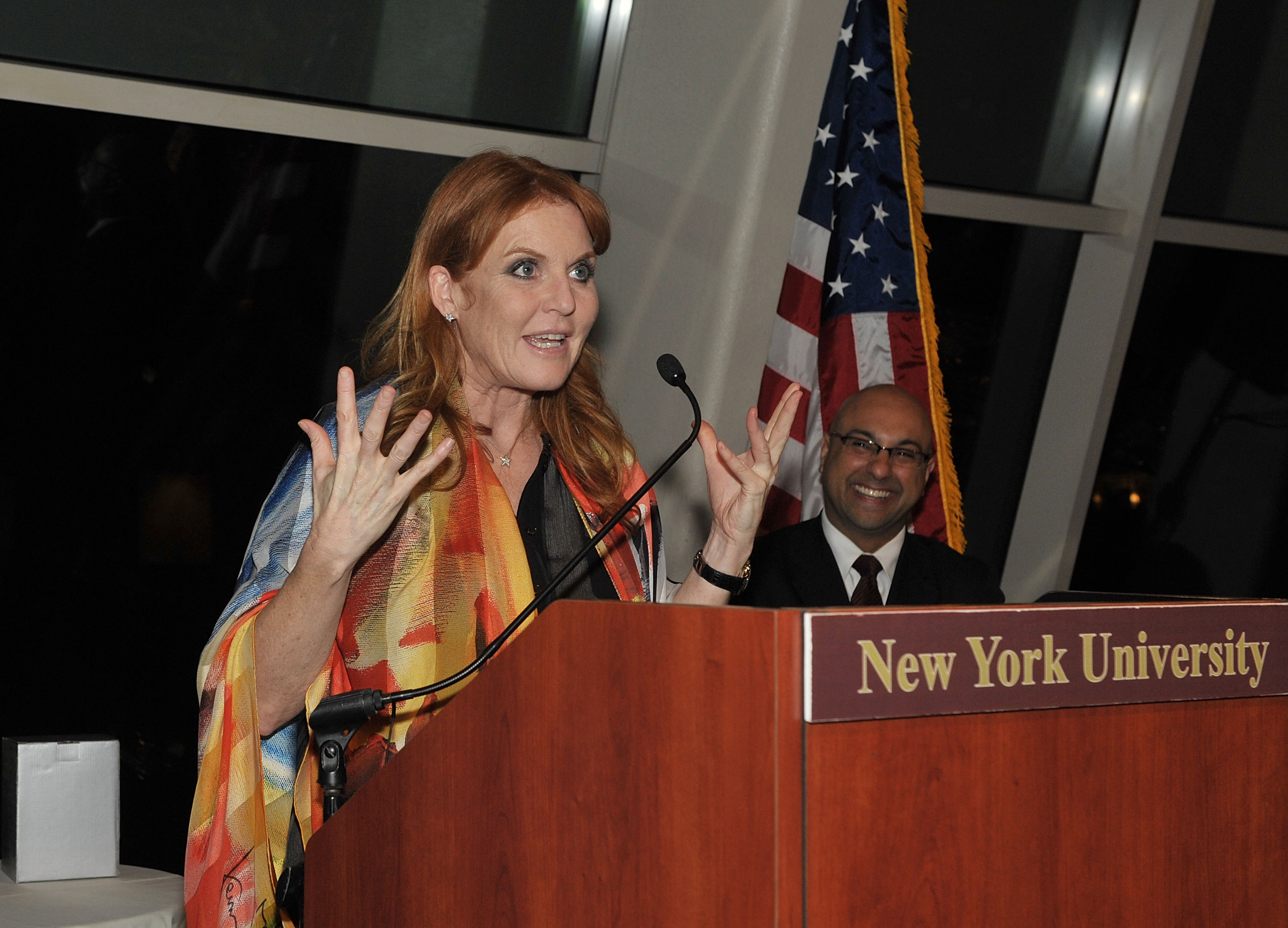 at the NYU Africa House - Kimmel Center on April 13, 2010 in New York City.