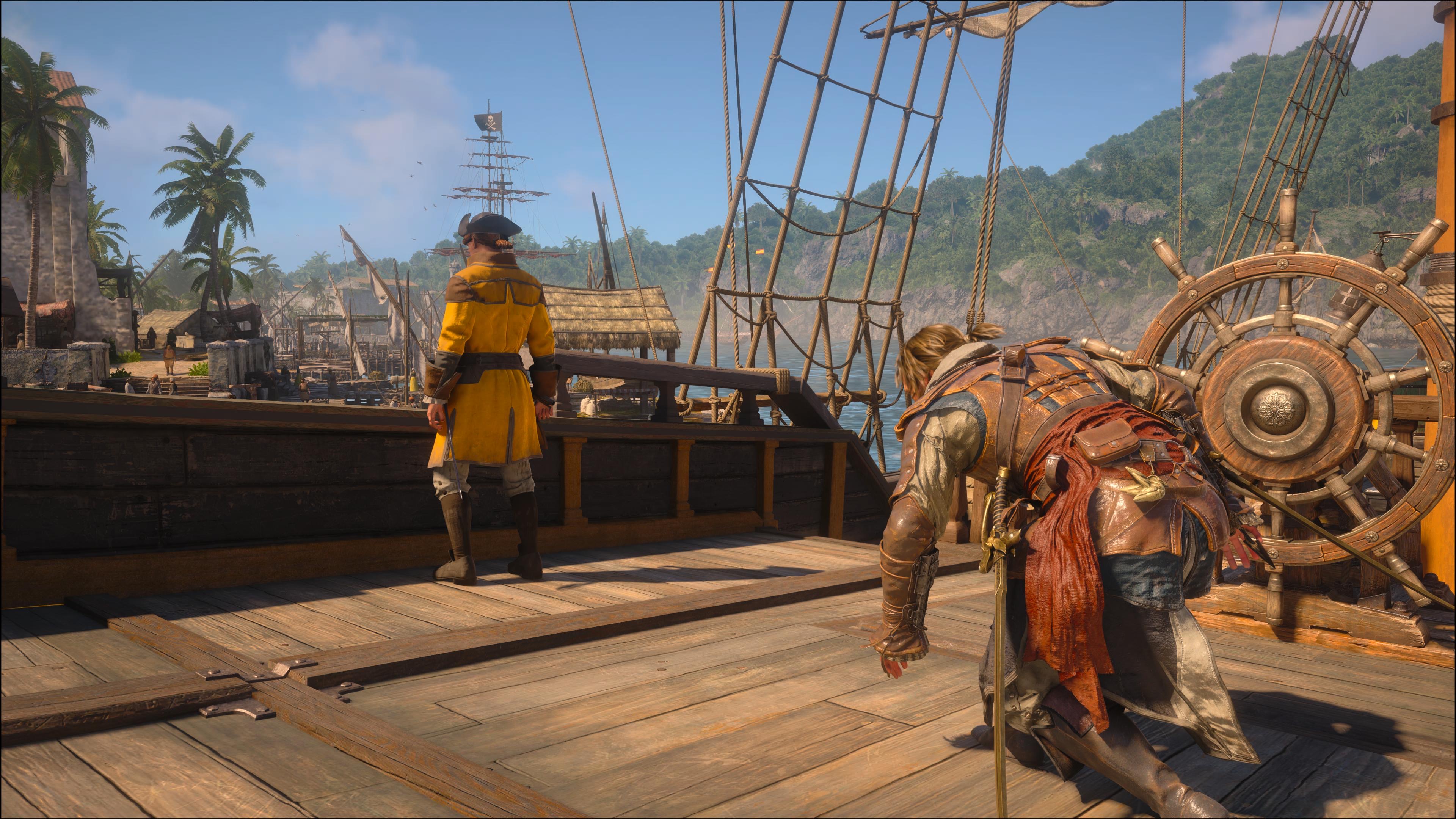 Assassin's Creed Black Flag Resynced screenshot captured on PS5 Pro