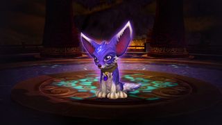 A picture of Shadow the Fox from World of Warcraft.