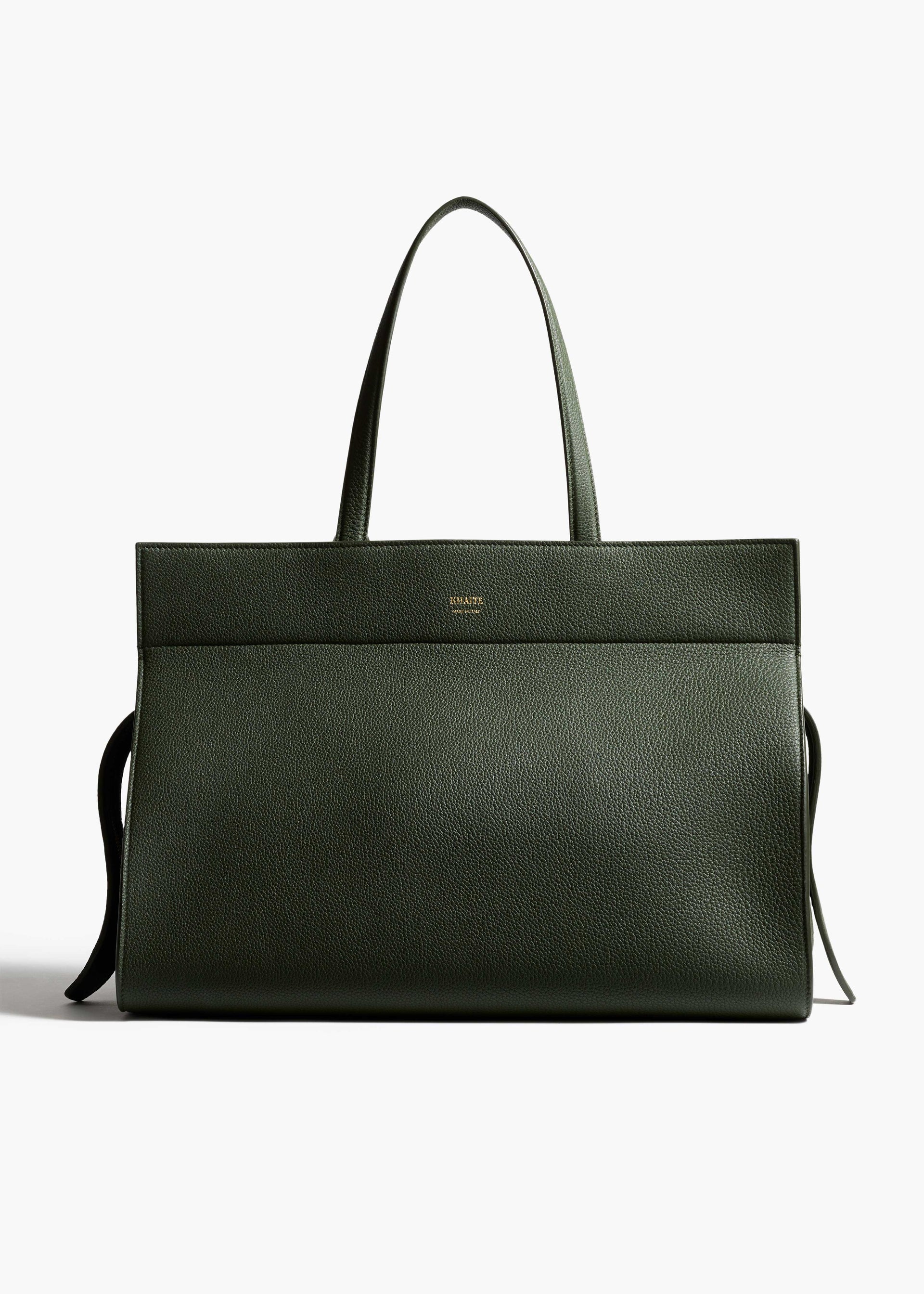 Crosby Bag in Bottle Green Pebbled Leather - O/s / Bottle Green / 100%calfskin