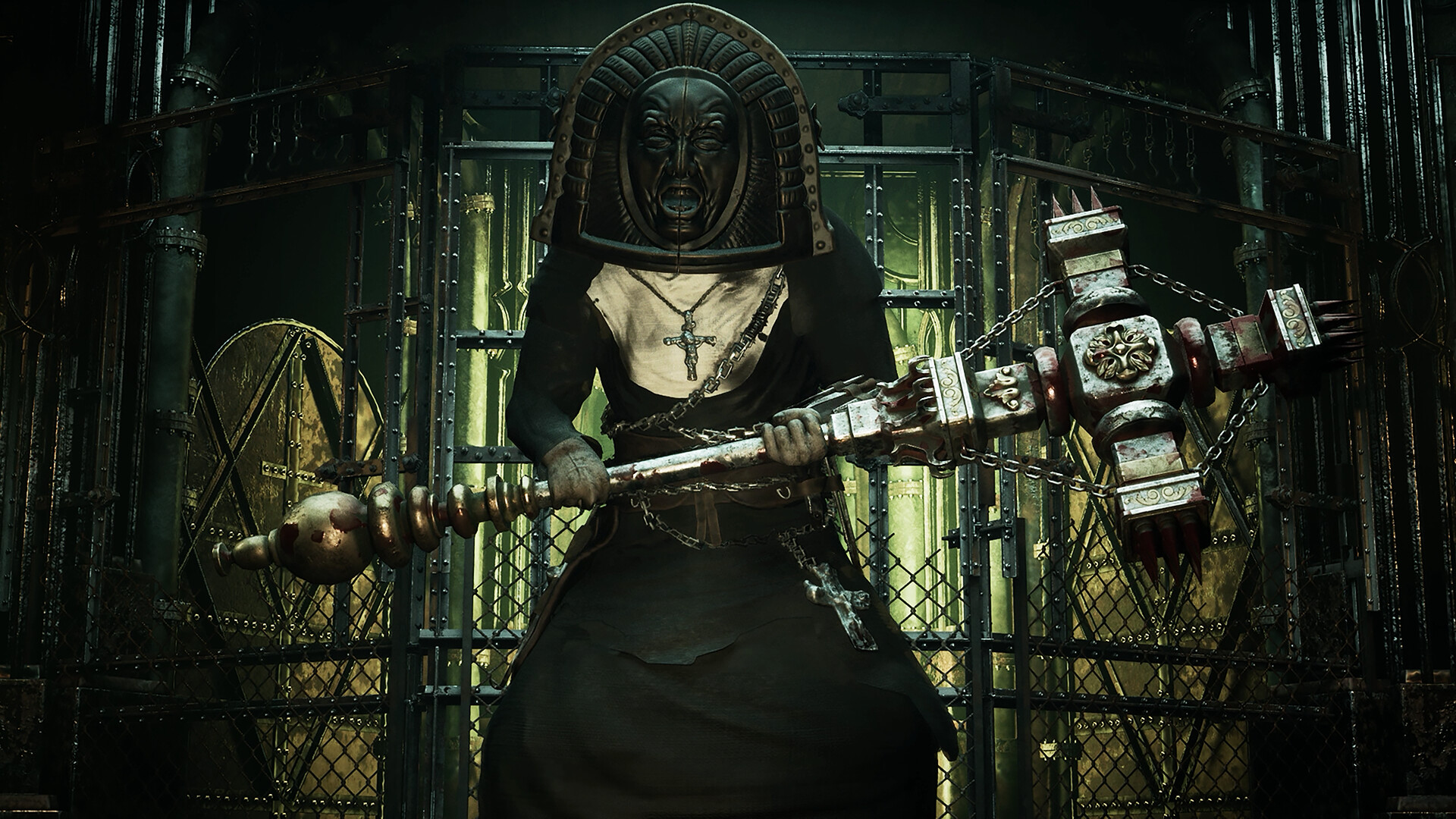 A screenshot of the upcoming PS5 game, Tormented Souls 2
