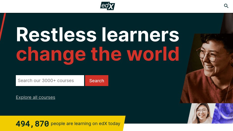Screengrab from EDX, provider of some of the best online coding courses