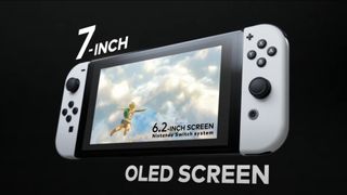 Press image of the Nintendo Switch OLED