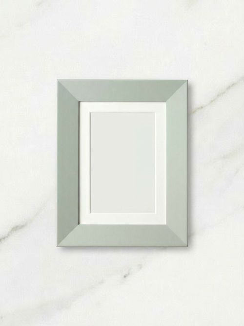 Plommontr&Auml;d Frame - Pale Gray-Green 5x7 "