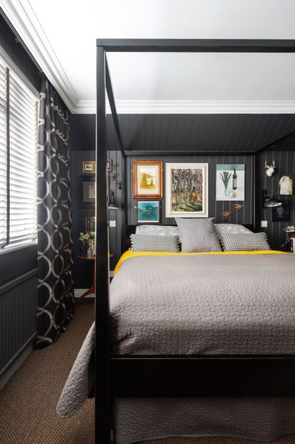 14 black bedroom ideas for a dark and dramatic update | Real Homes