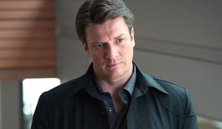 sad Nathan fillion