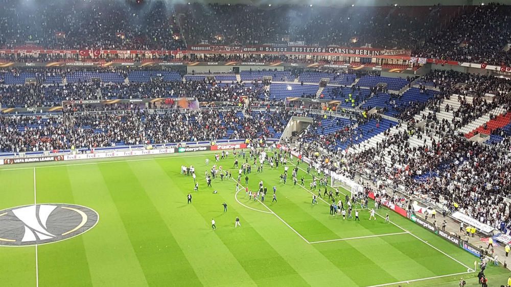 Lyon And Besiktas Charged Over Europa League Crowd Disturbances ...