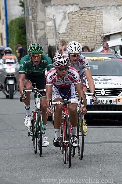 Arkimedes Arguelyes Rodriges (Katusha Team) sets the pace