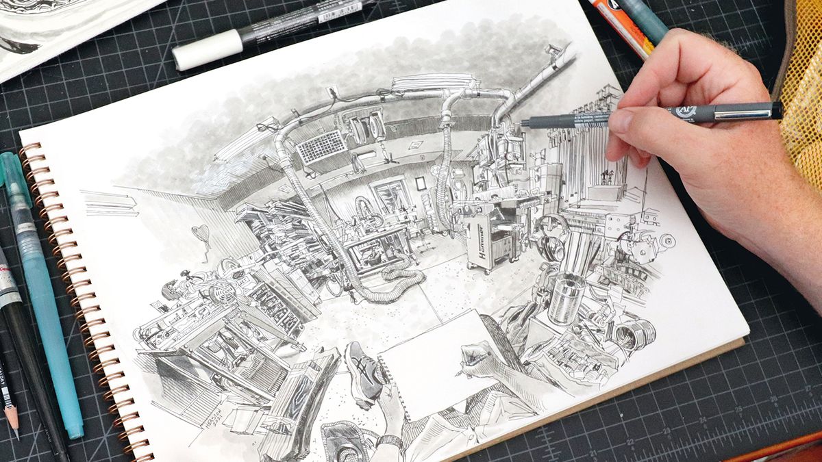 How to draw 5point perspective Creative Bloq