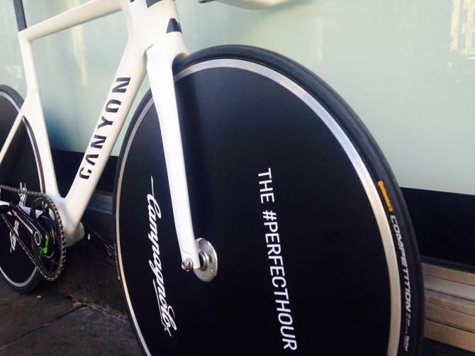 Campagnolo has supplied special versions of its Ghibli wheels