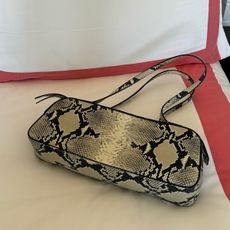 Khaite Simona Bag in snakeskin print