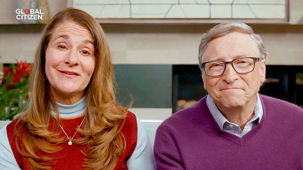 Bill and Melinda Gates.