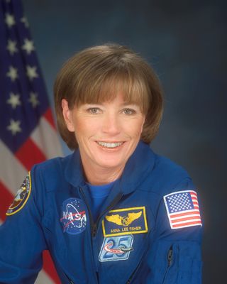 After being chosen as an ASCAN in 1978 and completing her training, astronaut Anna Lee Fisher logged close to 200 hours in space and she served as chief of the Space Station Branch from 1996-2002 during the early construction days of the International Space Station.