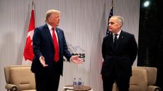 President Donald Trump and Canadian Prime Minister Mark Carney at G7 summit