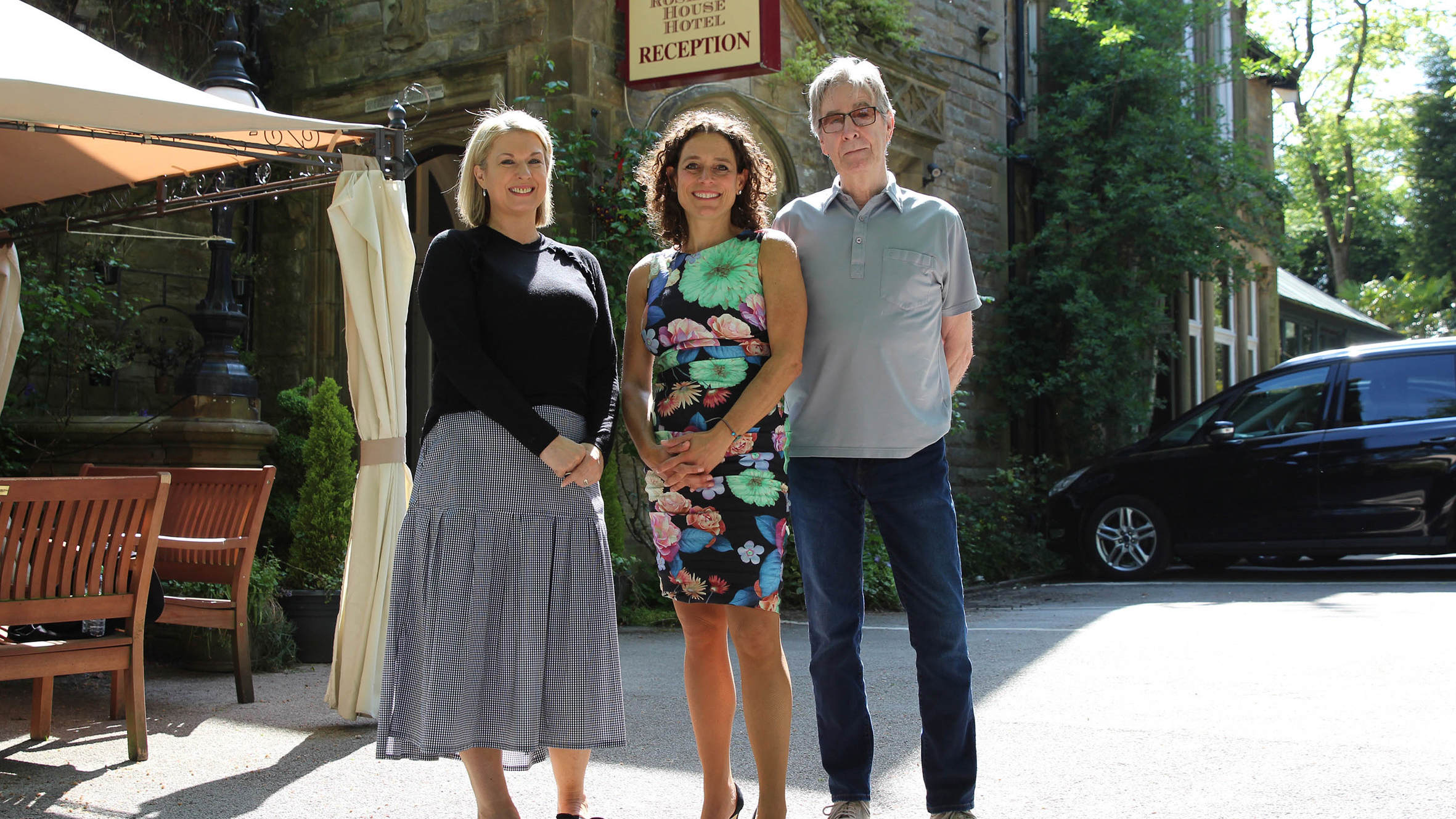 TV Tonight Alex Polizzi with two hoteliers at Rosehill House Hotel
