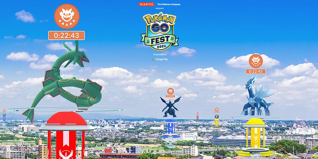 Pokemon Go Fest Legendary Pokemon