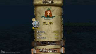 Temple Run: Brave game over
