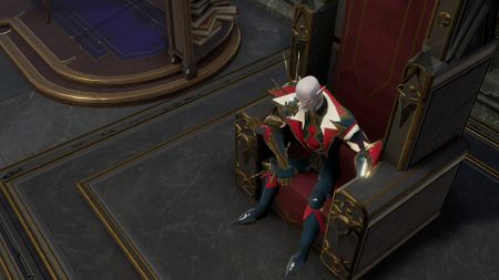 V Rising Servants coffins dominating presence throne