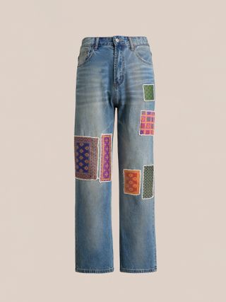 Kantha Patchwork Jeans