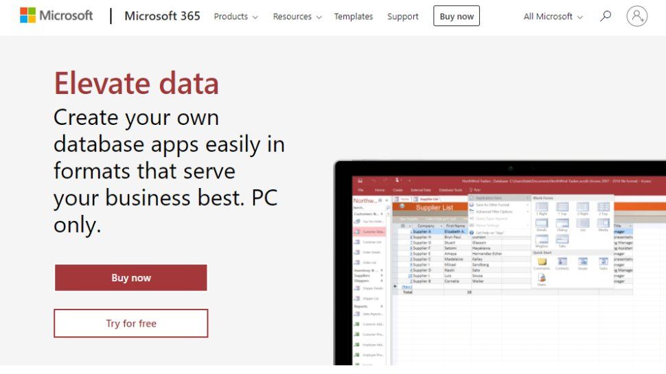 Microsoft Access Office 365 Lockqmen