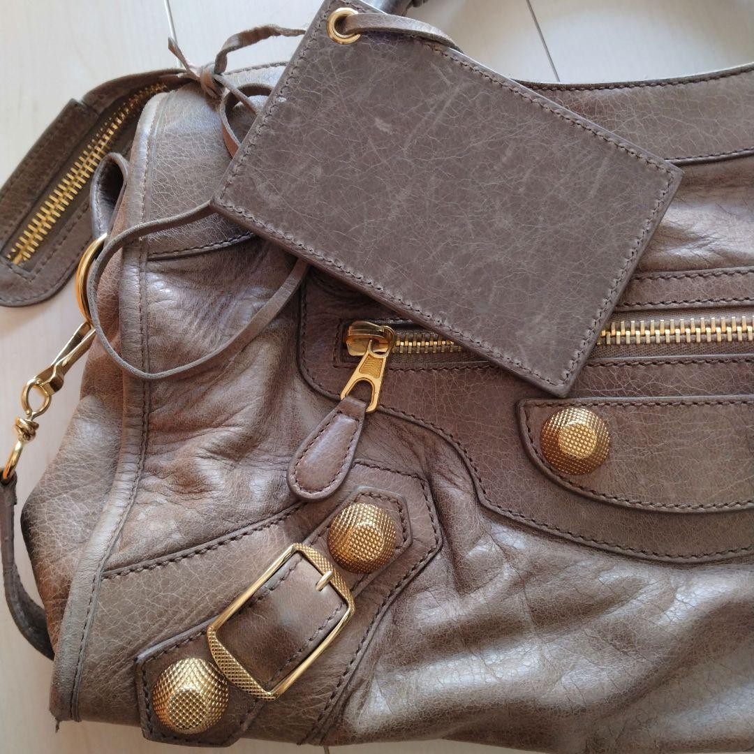 Balenciaga Bag Giant City Handbag Shoulder Bag 25cm&amp;times;37cm&amp;times;13.5cm Used F/s