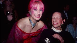 Diana Vreeland and Zandra Rhodes