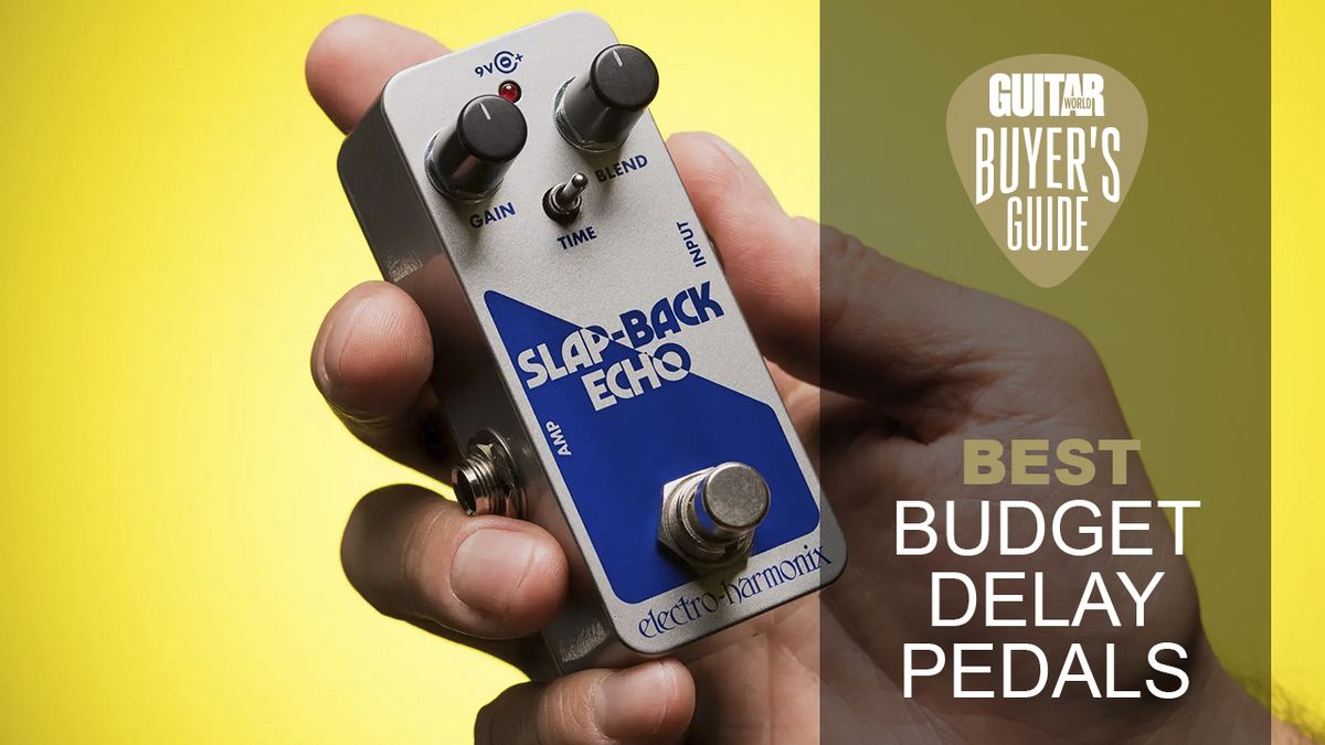 Best budget delay pedals 2024: Get echo and slapback for not much greenback