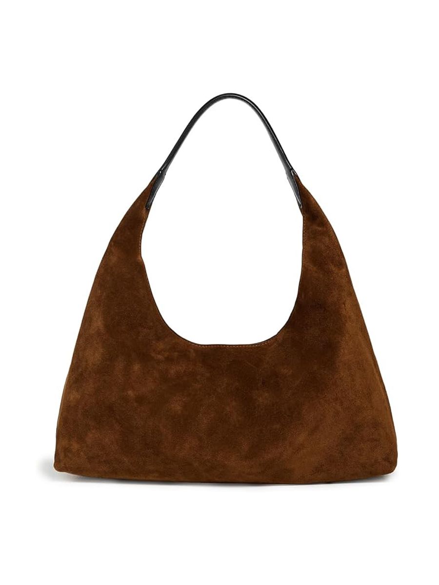 Madewell, Madewell Women's the Mylie Shoulder Bag in Italian Leather, Russet Multi, One Size