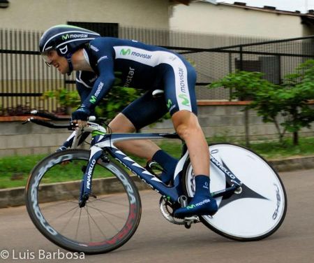 Luis Pasamontes (Movistar Team) put in a top five performance